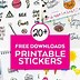 Image result for Sticker Paper Things to Prints