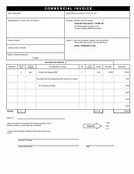 Image result for Example of Commercial Invoice