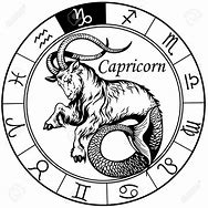 Image result for Capricorn Black and White Drawing