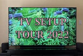 Image result for Large TV Set Up