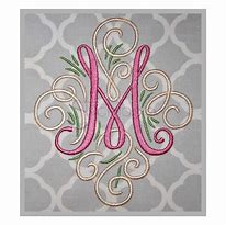 Image result for Fancy Script Embroidery Font