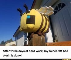 Image result for Minecraft Bee Meme