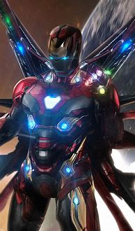 Image result for Iron Man Mark 85 Nano Tech