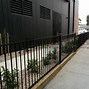 Image result for Black Wrought Iron Fence Panels