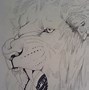 Image result for Black and White Lion Roaring Drawing