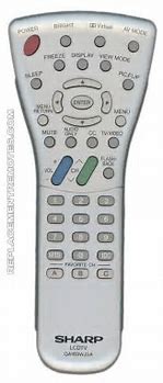 Image result for Sharp TV Remote Control Manual