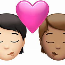 Image result for iPhone Kiss Emoji