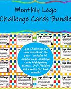 Image result for Monthly LEGO Challenge Calendar