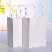 Image result for White Kraft Paper Bag