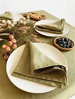 Image result for Olive Green Tablecloth