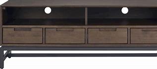 Image result for Industrial TV Stand Walnut