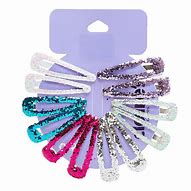 Image result for Snap Hair Clips Glitter