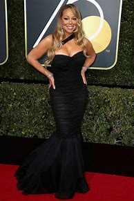 Image result for Mariah Carey Golden Globes