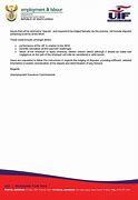 Image result for Uif Letter of Good Standing