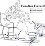 Image result for Map of Canadian Military Bases