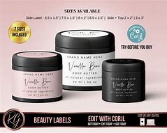 Image result for Body Butter Labels Free Printable