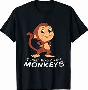 Image result for Monkey T-Shirt