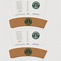 Image result for Starbucks Cup Box Template