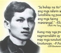 Image result for Famous Quotes of Jose Rizal Tagalog with Pictures