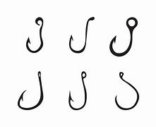 Image result for fish hooks vectors
