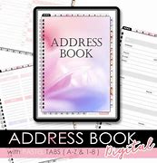 Image result for Digital Address Book Template