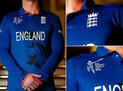 Image result for Blue and Red England Cricket Top