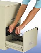 Image result for File Cabinet Hanging Drawer File Guides