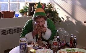 Image result for Buddy The Elf Eating
