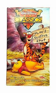 Image result for Disney Wonderful World of Reading Winnie the Pooh and the Tigger Too VHS
