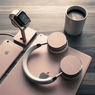 Image result for Rose Gold Headphones Apple