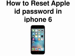 Image result for iCloud Reset Password On iPhone