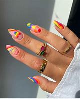 Image result for Rainbow Nails