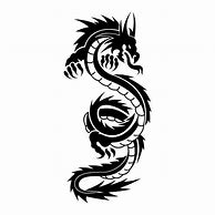 Image result for Tribal Chinese Dragon