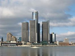 Image result for GM Detroit Skyline