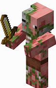 Image result for Zombie Pigman Minecraft Fan Art