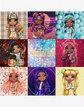 Image result for Rainbow High Stickers