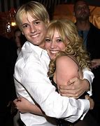 Image result for Aaron Carter and Hilary Duff