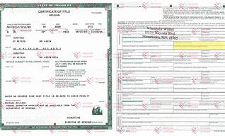 Image result for Missouri Vehicle Title