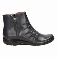 Image result for Clarks Leather Ankle Boots Women