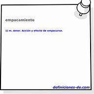 Image result for empacamiento