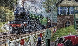 Image result for Kevin Walsh Jigsaw Puzzles Flying Scotsman