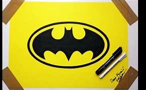 Image result for How to Draw Batman Logo Easy