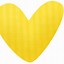 Image result for Yellow Heart Clip Art