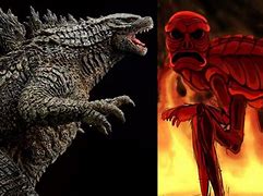 Image result for Red NES Godzilla Realistic