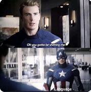 Image result for Language Captain American Memes