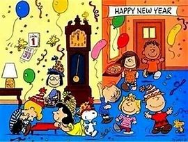 Image result for Snoopy New Year's Day