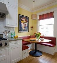 Image result for Kitchen/Breakfast Nook Booth Seating