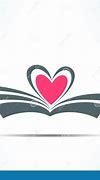 Image result for Book Heart Clip Art