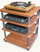 Image result for Turntable Audio Rack