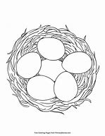Image result for Birds and Eggs Coloring Pages